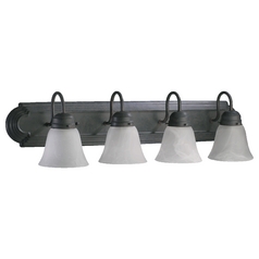 Toasted Sienna Bathroom Light by Quorum Lighting