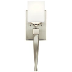 Marette Brushed Nickel Wall Sconce by Kichler Lighting