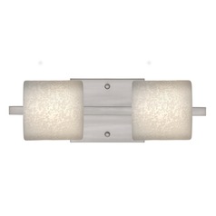 Besa Lighting Paolo Satin Nickel LED Bathroom Light