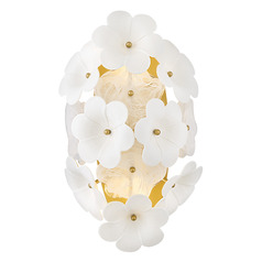 Fredrick Ramond Marianne Deluxe Gold LED Sconce