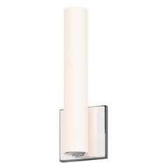 Tubo Polished Chrome LED Sconce by Sonneman Lighting