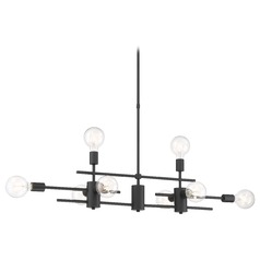 Delphi Mahogany Bronze Linear Light by Nuvo Lighting