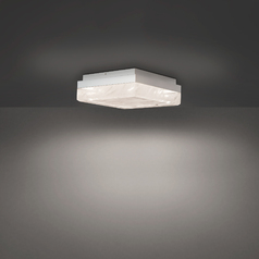 Whisper 12-Inch LED Flush Mount in Polished Chrome by Schonbek Beyond