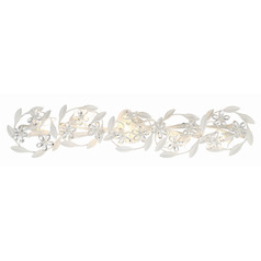 Crystorama Lighting Marselle Matte White Sconce