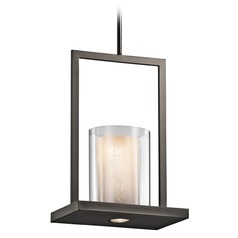 Triad 12-Inch Wide Olde Bronze Mini Pendant by Kichler Lighting