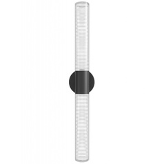 Strand 28-Inch LED Wall Sconce in Black by Avenue Lighting
