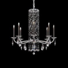 Siena Black Crystal Chandelier by Schonbek Lighting