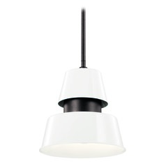 Lozano 9.50-Inch White Outdoor Hanging Light by Kichler Lighting