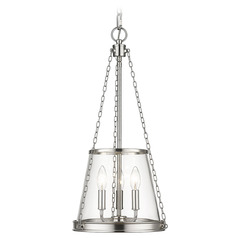 Prescott Polished Nickel Pendant by Z-Lite