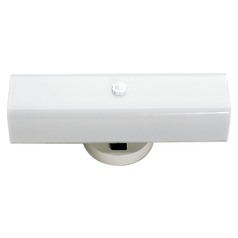 White Bathroom Light by Nuvo Lighting