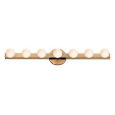 Taft Aged Brass LED Bathroom Light by Hudson Valley Lighting