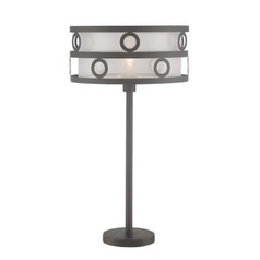 Lavinia Burnished Bronze Table Lamp by Lite Source Lighting