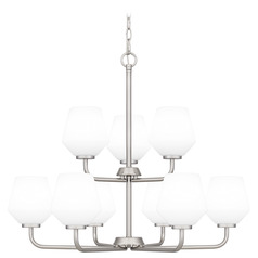 Quoizel Lighting Nielson Brushed Nickel Chandelier