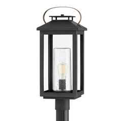 Atwater 23-Inch Black Post Light by Hinkley Lighting