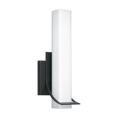 Blade Small Earth Black Integrated LED Bathroom Light 3000K by Quoizel Lighting