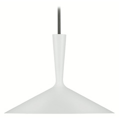 Aerin Rosetta Pendant in White & Bronze by Visual Comfort Signature