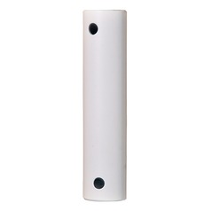 Showroom Collection Stainless Steel 24-Inch Wet Downrod in Matte White by Fanimation Fans
