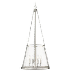 Prescott Brushed Nickel Pendant by Z-Lite