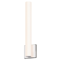 Tubo Polished Chrome LED Sconce by Sonneman Lighting