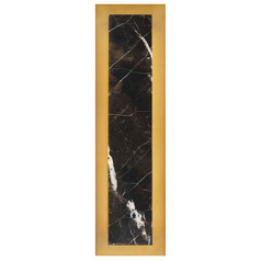 Zurich 18-Inch LED Wall Sconce in Black & Aged Brass by Modern Forms