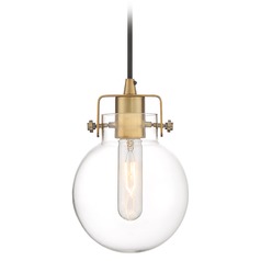 Sidwell Mini Pendant in Weathered Brass by Quoizel Lighting