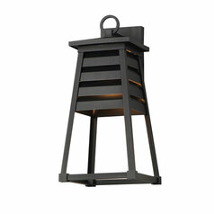 Shutters 18-Inch Outdoor Wall Light in Black by Maxim Lighting