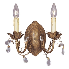 Elegante Etruscan Gold Sconce by Maxim Lighting