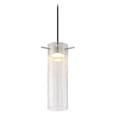Pulse Brushed Nickel LED Mini Pendant by Nuvo Lighting