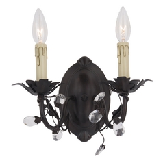 Elegante Oil Rubbed Bronze Sconce by Maxim Lighting