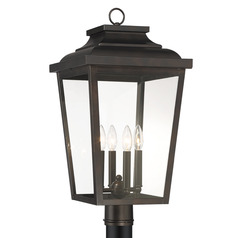 Irvington Manor XL Post Light in Chelsea Bronze by Minka Lavery