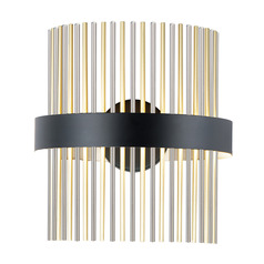 Chimes LED Wall Sconce in Black/Nickel/Brass by ET2 Lighting
