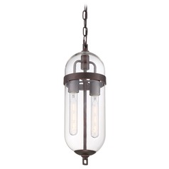 Fathom Mahogany Bronze Pendant by Nuvo Lighting