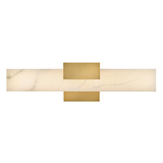 Hinkley Cadiz Heritage Brass LED Vertical Bathroom Light