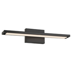 George Kovacs Parallel Coal LED Vertical Bathroom Light
