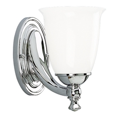 Victorian 8.75-Inch Wall Sconce in Chrome by Progress Lighting