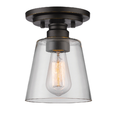 Annora Olde Bronze Semi-Flush Mount by Z-Lite