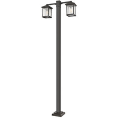 Portland Oil Rubbed Bronze Post Light by Z-Lite