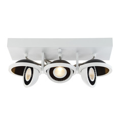 Vision White & Black LED Flush Mount by Eurofase Lighting