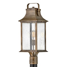 Grant 23.75-Inch Burnished Bronze Post Light by Hinkley Lighting