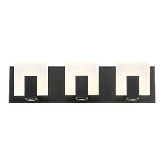 Canmore 20-Inch LED Bath Bar in Black by Eurofase Lighting