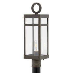 Porter Large Oil Rubbed Bronze Post Light by Hinkley Lighting