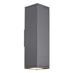 Sean Lavin Tegel 18 LED Outdoor Wall Light in Charcoal by VC Modern