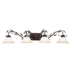 Elegante Oil Rubbed Bronze Bathroom Light by Maxim Lighting