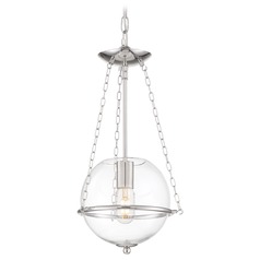 Odyssey Polished Nickel Pendant by Nuvo Lighting