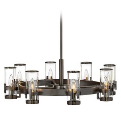 Reeve Medium Single-Tier Chandelier in Black Oxide by Hinkley Lighting
