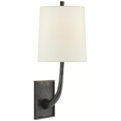 Visual Comfort Signature Collection Barbara Barry Lyric Branch Bronze Sconce