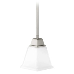 Clifton Heights Brushed Nickel Mini Pendant by Progress Lighting