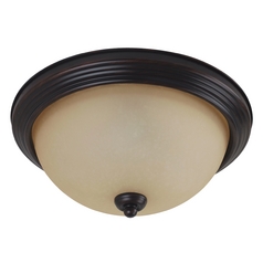 Geary 12.50-Inch Flush Mount in Bronze by Generation Lighting