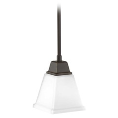 Clifton Heights Antique Bronze Mini Pendant by Progress Lighting