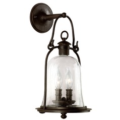 Owings Mill 18.50-Inch Outdoor Wall Light in Natural Bronze by Troy Lighting